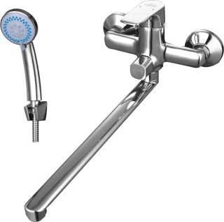 Смеситель для ванны и душа Rossinka RS31-32 Хром